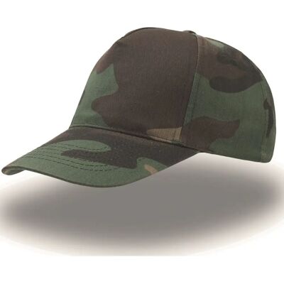 Baseball Kappe Atlantis Headwear Start Five Vert 58 cm Mixte Baseball Kappe Atlantis Headwear Start Five Vert 58 cm Mixte