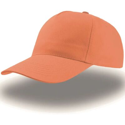 Baseball Kappe Atlantis Headwear Start Five Orange 58 cm Mixte Baseball Kappe Atlantis Headwear Start Five Orange 58 cm Mixte