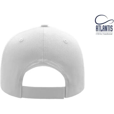 5-Panel-Cap Atlantis Headwear Gear Blanc TU Mixte 5-Panel-Cap Atlantis Headwear Gear Blanc TU Mixte