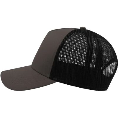 Trucker-Cap aus Baumwolle Atlantis Headwear Rapper Gris TU Mixte Trucker-Cap aus Baumwolle Atlantis Headwear Rapper Gris TU Mixte