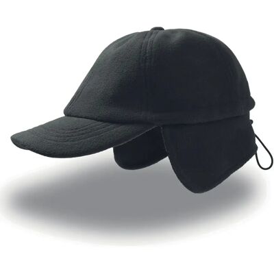 Baseballcap mit Ohrenklappen Atlantis Headwear Snow Flap Stopper Noir TU Mixte Baseballcap mit Ohrenklappen Atlantis Headwear Snow Flap Stopper Noir TU Mixte