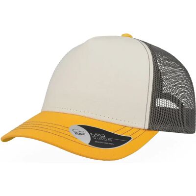 Trucker Cap Atlantis Headwear Rapper Canvas Blanc TU Mixte Trucker Cap Atlantis Headwear Rapper Canvas Blanc TU Mixte