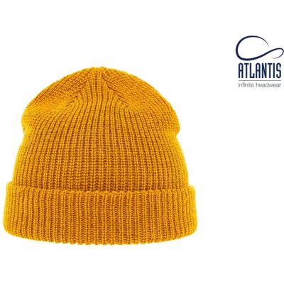 Mütze Atlantis Headwear Wooly Jaune TU Mixte Mütze Atlantis Headwear Wooly Jaune TU Mixte