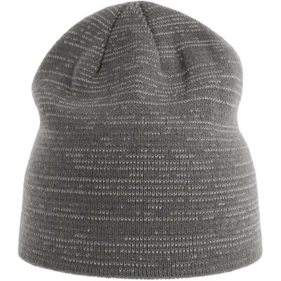 Mütze aus recyceltem Polyester Atlantis Headwear Shine Gris TU Mixte Mütze aus recyceltem Polyester Atlantis Headwear Shine Gris TU Mixte