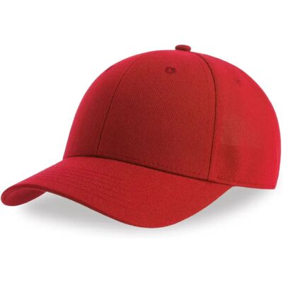 6-Panel Baseball Cap Atlantis Headwear Joshua Rouge TU Mixte 6-Panel Baseball Cap Atlantis Headwear Joshua Rouge TU Mixte