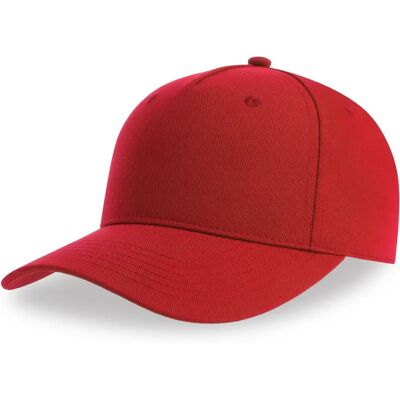 5-Panel Baseball Cap Atlantis Headwear Fiji Rouge TU Mixte 5-Panel Baseball Cap Atlantis Headwear Fiji Rouge TU Mixte