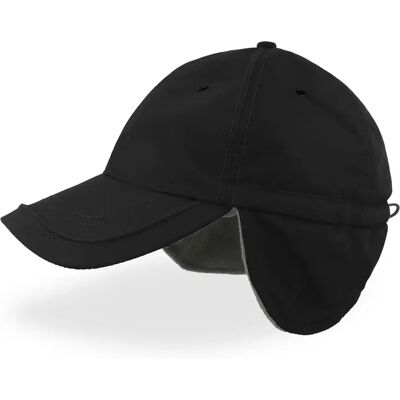 Winter-Baseball-Cap Atlantis Headwear Techno Flap-S Noir TU Mixte Winter-Baseball-Cap Atlantis Headwear Techno Flap-S Noir TU Mixte