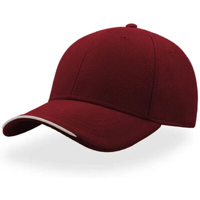 Baseball Kappe Atlantis Headwear Estoril-S Rouge 58 cm Mixte Baseball Kappe Atlantis Headwear Estoril-S Rouge 58 cm Mixte