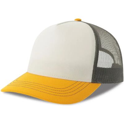 Trucker Cap Atlantis Headwear Rapper Canvas-S Blanc TU Mixte Trucker Cap Atlantis Headwear Rapper Canvas-S Blanc TU Mixte
