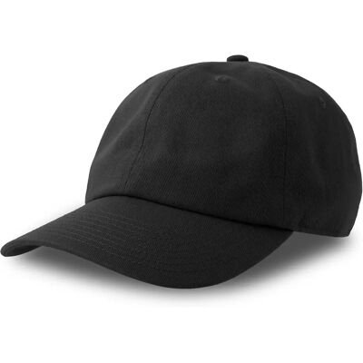 Baseball Kappe Atlantis Headwear Dad Hat Noir TU Mixte Baseball Kappe Atlantis Headwear Dad Hat Noir TU Mixte