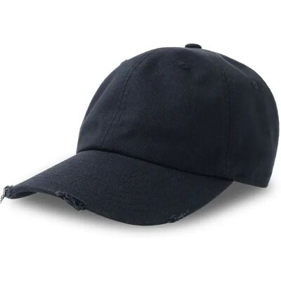 Baseball Kappe Atlantis Headwear Destroyed Bleu TU Mixte Baseball Kappe Atlantis Headwear Destroyed Bleu TU Mixte
