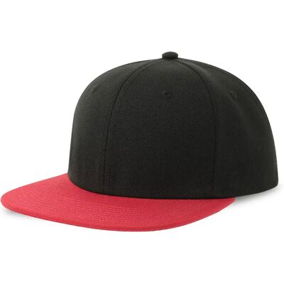 Snapback Cap Atlantis Headwear S Noir TU Mixte Snapback Cap Atlantis Headwear S Noir TU Mixte