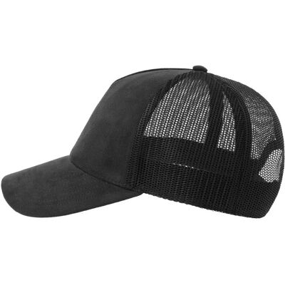 Faux-Suede Trucker Cap Atlantis Headwear RAPPER-S Rouge 58 cm Mixte Faux-Suede Trucker Cap Atlantis Headwear RAPPER-S Rouge 58 cm Mixte