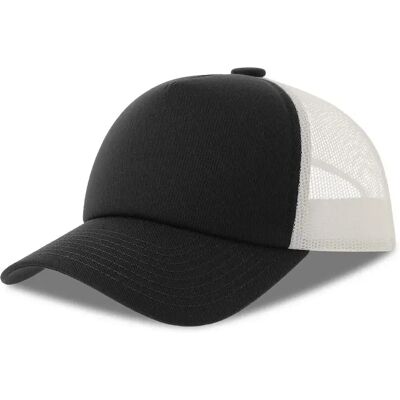 Trucker Cap Atlantis Headwear Record-S Noir TU Mixte Trucker Cap Atlantis Headwear Record-S Noir TU Mixte