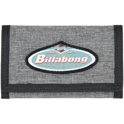 Dreifachportemonnaie Billabong Tribong Patch Gris TU Homme Dreifachportemonnaie Billabong Tribong Patch Gris TU Homme