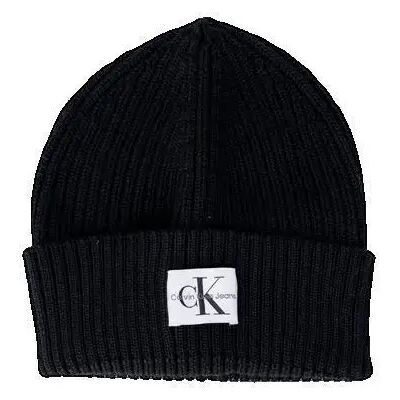 Damen-Monogramm-Mütze Calvin Klein Noir TU Femme Damen-Monogramm-Mütze Calvin Klein Noir TU Femme
