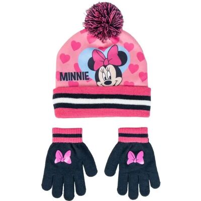 Set aus Mütze und Handschuhen für Kinder Cerda Disney Minnie Rose TU Mixte Set aus Mütze und Handschuhen für Kinder Cerda Disney Minnie Rose TU Mixte