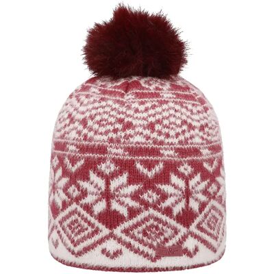Strickmütze mit Fleece-Futter Damen CMP Rouge TU Femme Strickmütze mit Fleece-Futter Damen CMP Rouge TU Femme