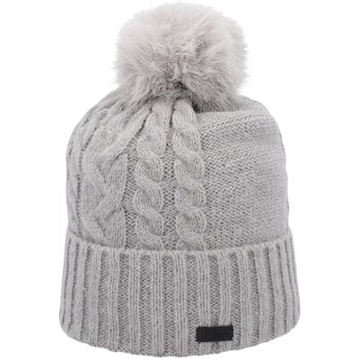 Strickmütze mit Fleece-Futter Damen CMP Gris TU Femme Strickmütze mit Fleece-Futter Damen CMP Gris TU Femme