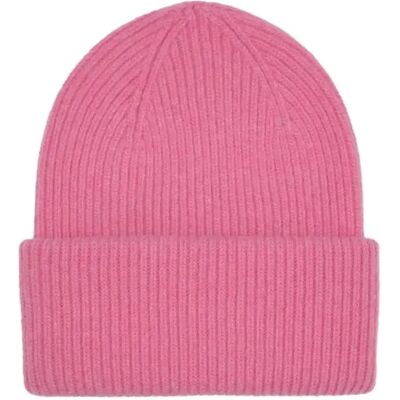Wollmütze Colorful Standard Merino bubblegum pink Rose TU Mixte Wollmütze Colorful Standard Merino bubblegum pink Rose TU Mixte