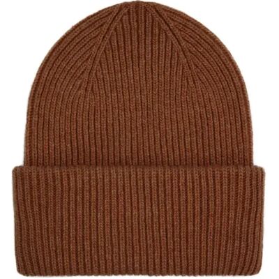 Wollmütze Colorful Standard Merino coffee brown Marron TU Mixte Wollmütze Colorful Standard Merino coffee brown Marron TU Mixte
