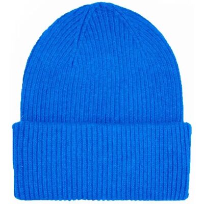 Wollmütze Colorful Standard Merino pacific blue Bleu TU Mixte Wollmütze Colorful Standard Merino pacific blue Bleu TU Mixte