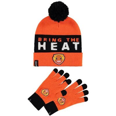 Cyp Brands Mütze und Handschuhe CYPBrands Pokémon Charmander Orange TU Mixte Cyp Brands Mütze und Handschuhe CYPBrands Pokémon Charmander Orange TU Mixte