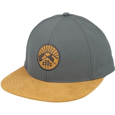Snapback Cap Eisglut Trails Gris TU Mixte Snapback Cap Eisglut Trails Gris TU Mixte