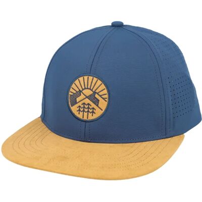 Snapback Cap Eisglut Trails Bleu TU Mixte Snapback Cap Eisglut Trails Bleu TU Mixte
