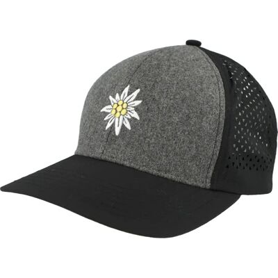 Trucker Cap Eisglut Stella Alpina Noir TU Mixte Trucker Cap Eisglut Stella Alpina Noir TU Mixte