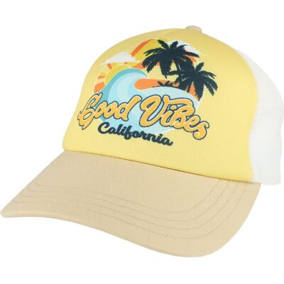 Trucker-Cap Kind Eisglut Good Vibes Beige TU Mixte Trucker-Cap Kind Eisglut Good Vibes Beige TU Mixte