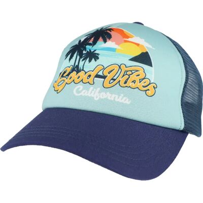Trucker-Cap Kind Eisglut Good Vibes Vert TU Mixte Trucker-Cap Kind Eisglut Good Vibes Vert TU Mixte