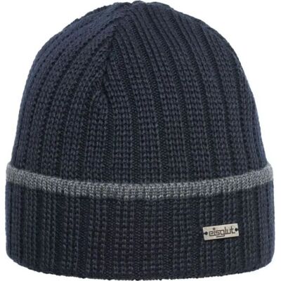 Mütze Eisglut Fisherg Merino XL Bleu TU Homme Mütze Eisglut Fisherg Merino XL Bleu TU Homme