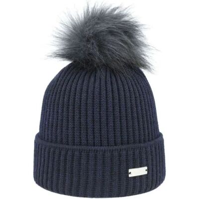 Mütze Damen Eisglut Shellyl Merino Bleu TU Femme Mütze Damen Eisglut Shellyl Merino Bleu TU Femme