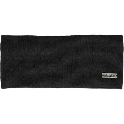 Stirnband Eisglut Firsta Merino Noir TU Mixte Stirnband Eisglut Firsta Merino Noir TU Mixte