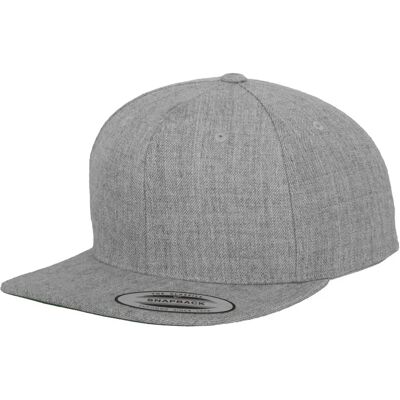 Snapback-Cap Kinder Flexfit Classic Gris 52 cm Mixte Snapback-Cap Kinder Flexfit Classic Gris 52 cm Mixte