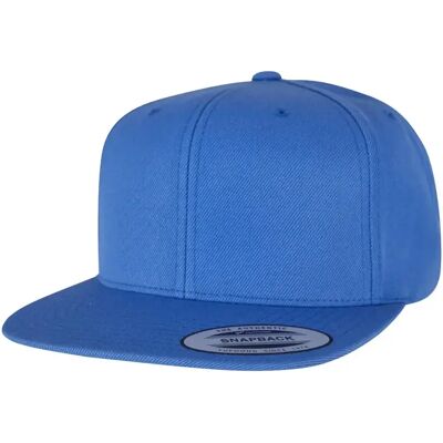 Snapback Cap Flexfit Classic Bleu TU Mixte Snapback Cap Flexfit Classic Bleu TU Mixte