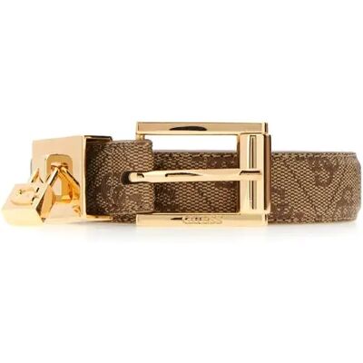 Ungefährte und unglamourisierte Damen Gürtel Guess Yesba H25 Beige M Femme Ungefährte und unglamourisierte Damen Gürtel Guess Yesba H25 Beige M Femme