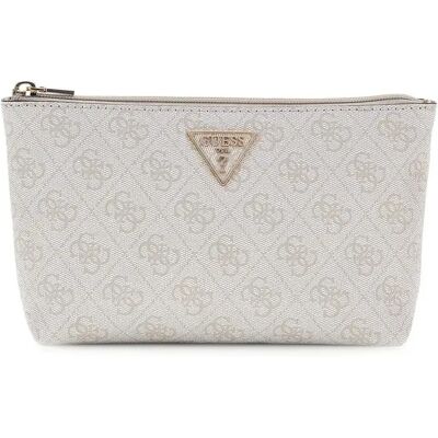 Damen-Portemonnaie mit Handgelenkband Guess Laurel II SLG Beige TU Femme Damen-Portemonnaie mit Handgelenkband Guess Laurel II SLG Beige TU Femme