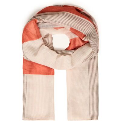 Damenschal Ichi Annie Orange TU Femme Damenschal Ichi Annie Orange TU Femme