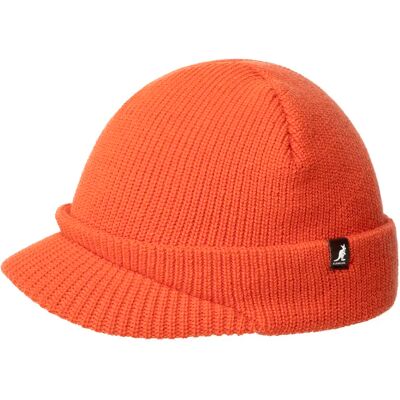 Mütze Kangol Sliced Peak Orange TU Mixte Mütze Kangol Sliced Peak Orange TU Mixte