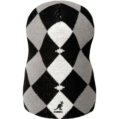 Mütze Kangol Gentle Argyle 2-way Pull-on Noir TU Mixte Mütze Kangol Gentle Argyle 2-way Pull-on Noir TU Mixte