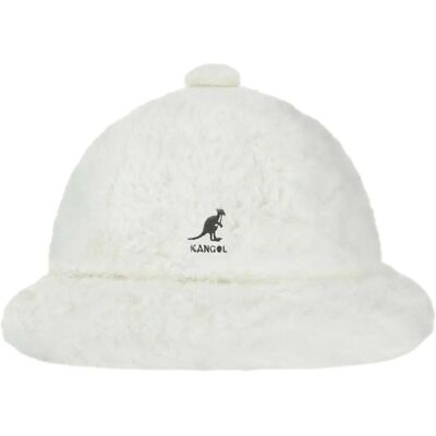 Bucket Hat Kunstpelz Damen Kangol Casual Blanc XL Femme Bucket Hat Kunstpelz Damen Kangol Casual Blanc XL Femme