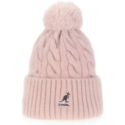 Mütze Kangol Pompom Rose TU Mixte Mütze Kangol Pompom Rose TU Mixte