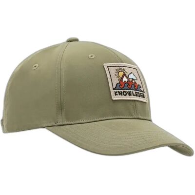 Trucker-Cap mit Badge KnowledgeCotton Apparel Vent canvas 200 Vert TU Homme Trucker-Cap mit Badge KnowledgeCotton Apparel Vent canvas 200 Vert TU Homme