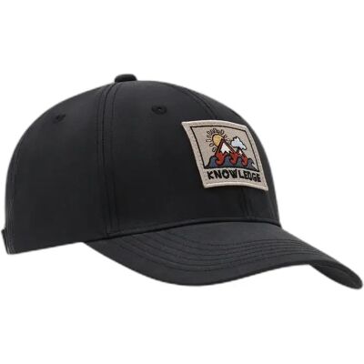 Trucker-Cap mit Badge KnowledgeCotton Apparel Vent canvas 200 Noir TU Homme Trucker-Cap mit Badge KnowledgeCotton Apparel Vent canvas 200 Noir TU Homme