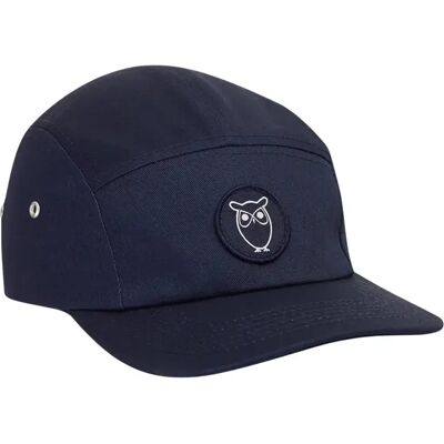5-Panel-Cap KnowledgeCotton Apparel Backley - GOTS/Vegan Bleu S/M Mixte 5-Panel-Cap KnowledgeCotton Apparel Backley - GOTS/Vegan Bleu S/M Mixte