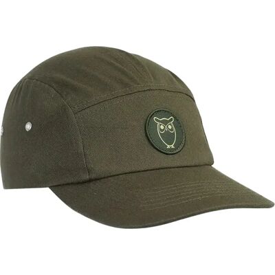 5-Panel-Cap KnowledgeCotton Apparel Backley - GOTS/Vegan Vert L/XL Mixte 5-Panel-Cap KnowledgeCotton Apparel Backley - GOTS/Vegan Vert L/XL Mixte