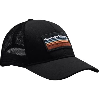 Trucker Cap KnowledgeCotton Apparel Noir S/M Mixte Trucker Cap KnowledgeCotton Apparel Noir S/M Mixte