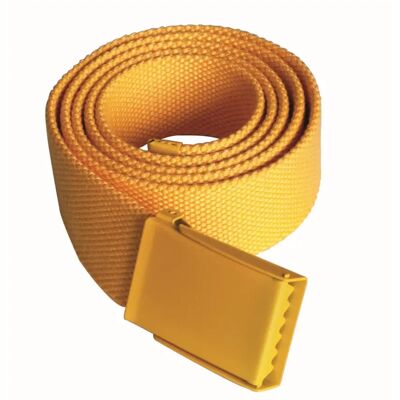 Polyester Gürtel Korntex Jaune 125 cm Mixte Polyester Gürtel Korntex Jaune 125 cm Mixte